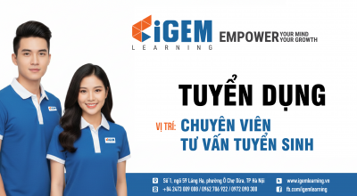 Tuyển dụng vị trí Chuyên viên Tư vấn tuyển sinh